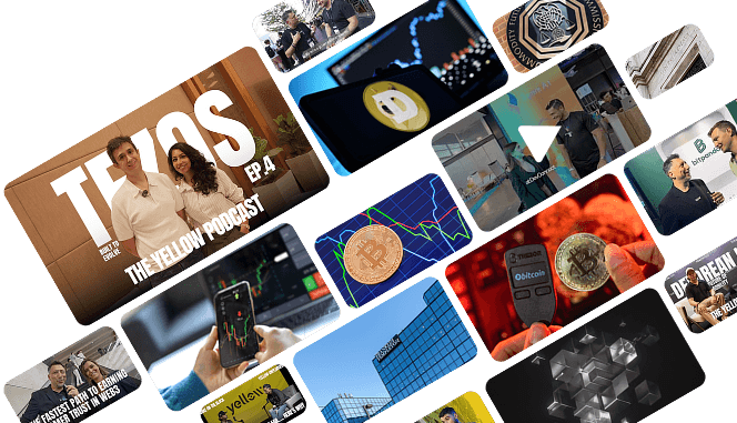 Crypto articles collage