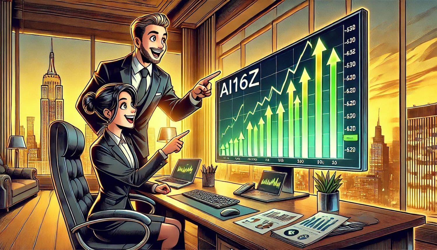 AI16Z surge como melhor desempenho  com alta de 8%, sustentabilidade em questão
