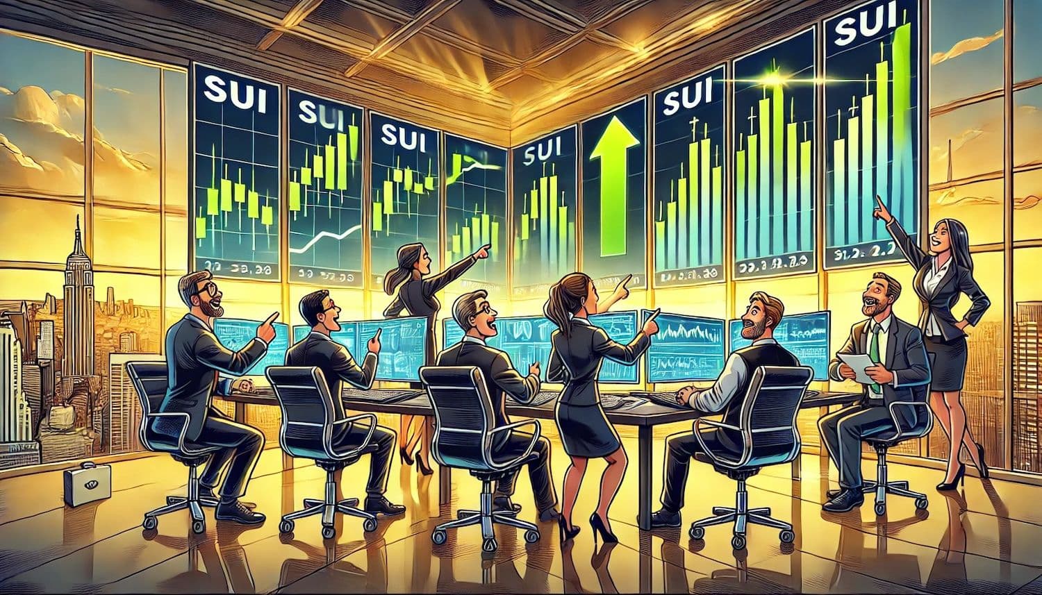 SUI se recupera un 14% mientras VanEck proyecta un aumento del 300% a $16
