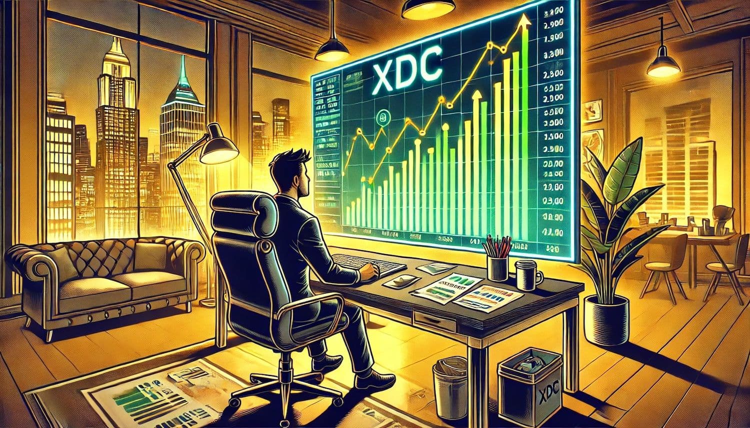 XDC Token Alcança Pico de Quatro Anos em Impressionante Aumento de 21%
