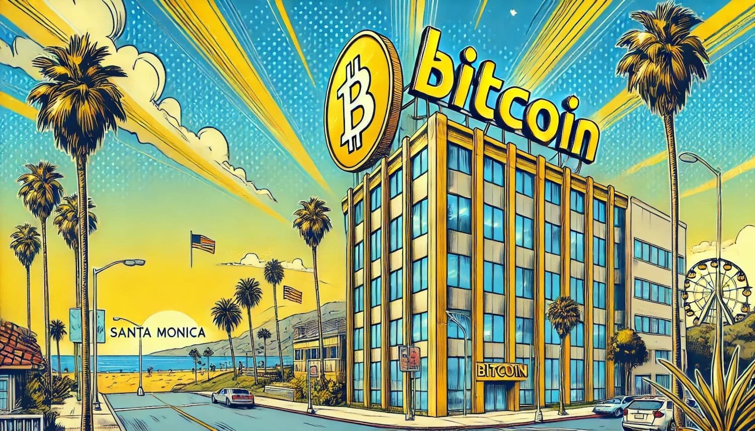 Santa Monica aposta alto no Bitcoin:  Cidade inaugura centro oficial de cripto
