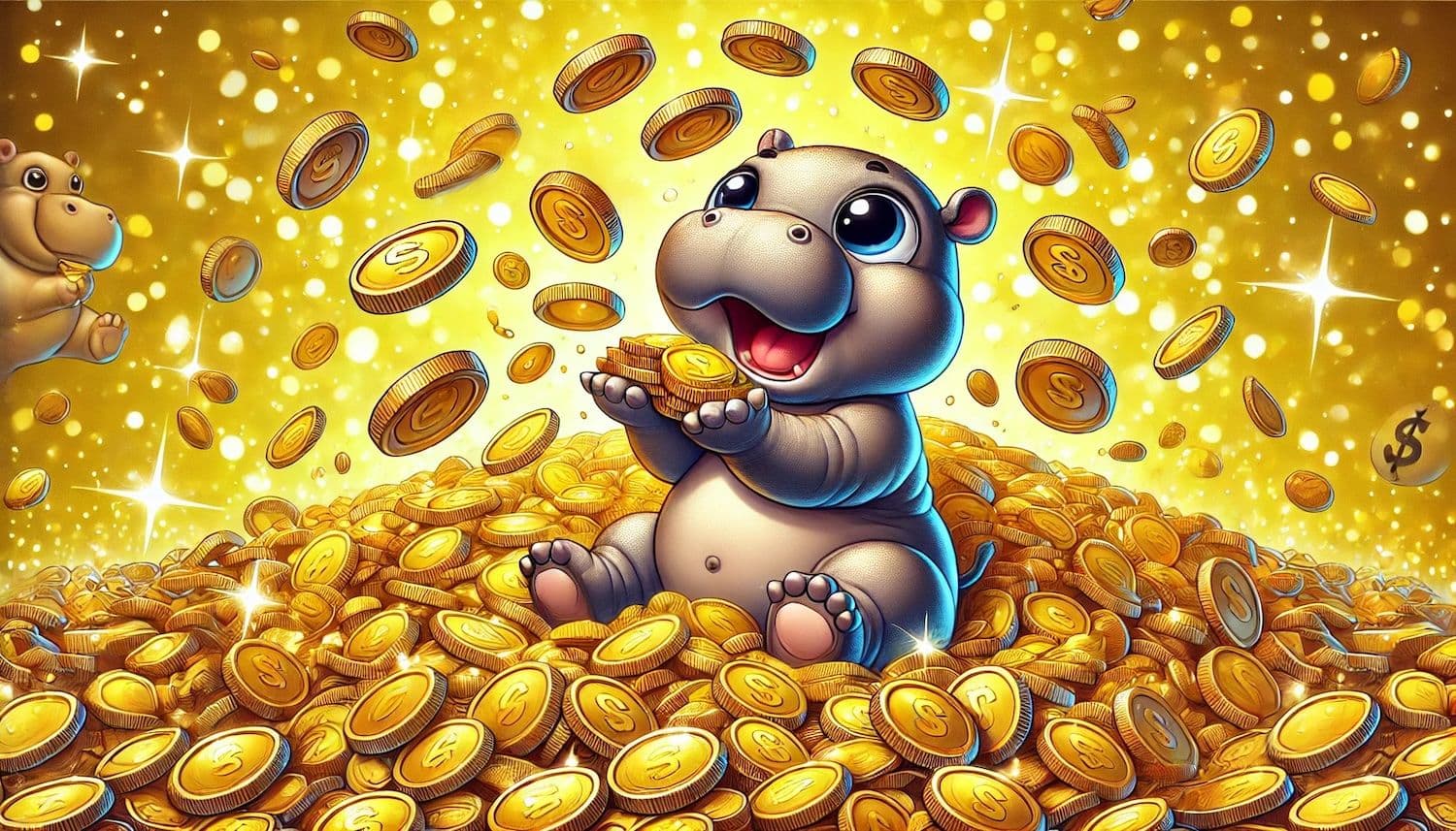 Moo Deng sale del 70% dopo l'annuncio dell'adozione  dell'ippopotamo da parte di Vitalik Buterin
