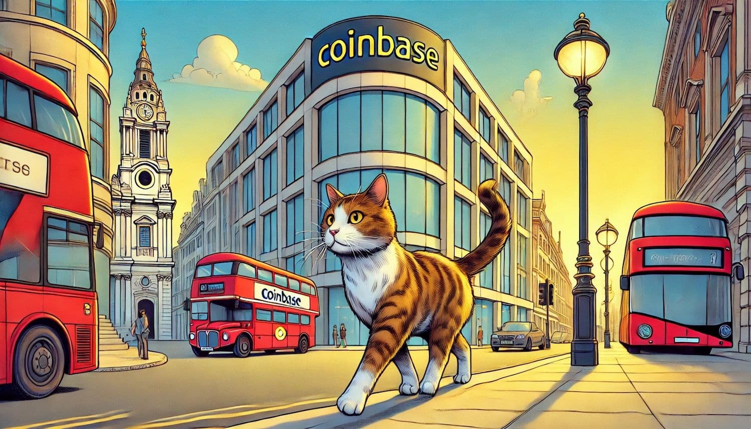 Token Toshi, zainspirowany kotem CEO Coinbase, rośnie o 216% na wieści o notowaniu
