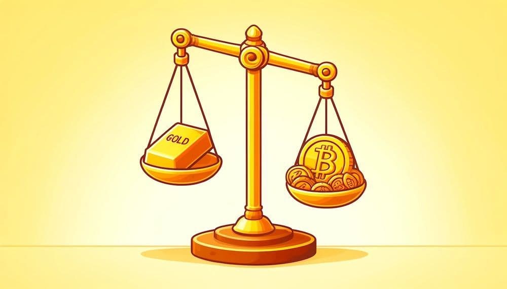 Bitcoin ma zadziwiająco prześcignąć złoto, osiągając 100 uncji, mówi weteran handlu
