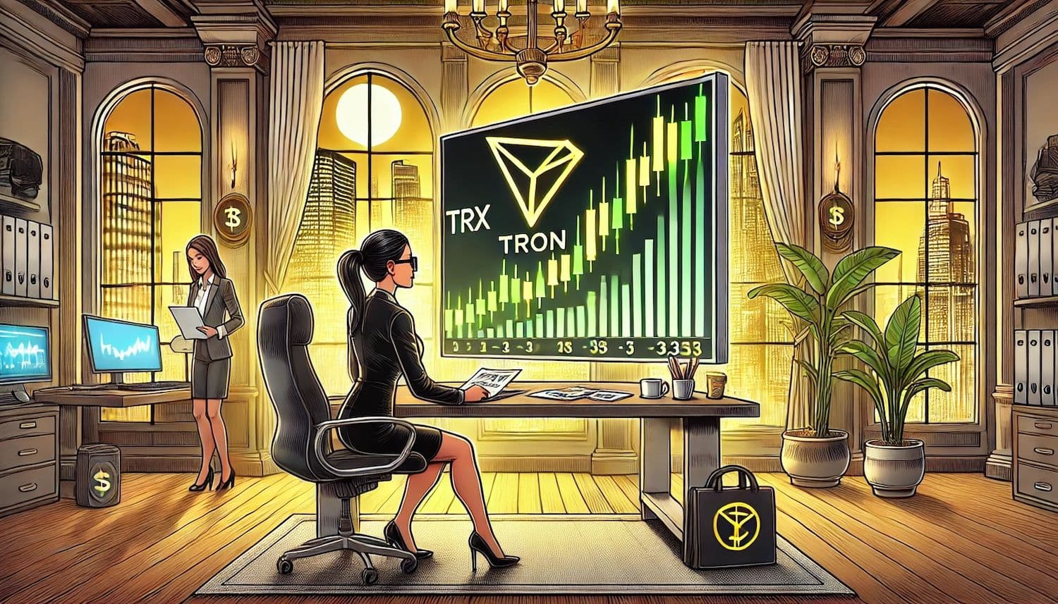 desktop-tron價格熱力圖或顯示潛在底部