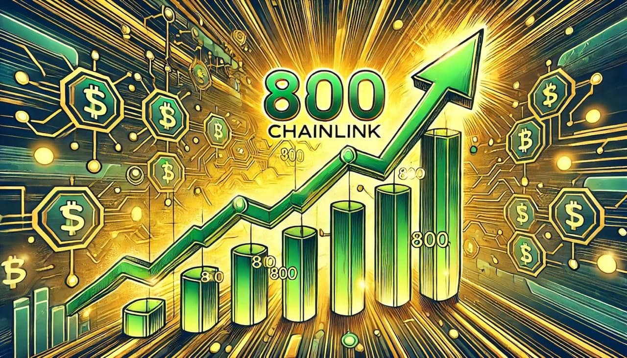 隨住新錢包增長加速，Chainlink 有望衝上 800 美元
