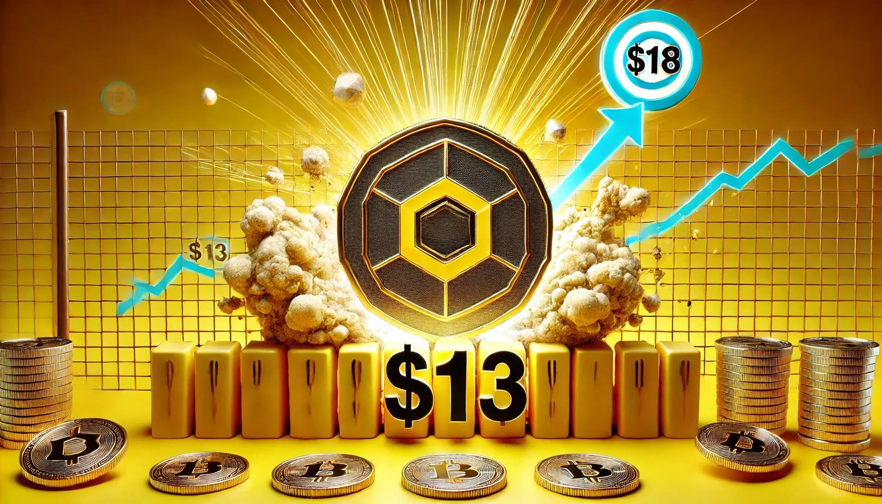 Chainlink Pode Atingir $18  Se Quebrar a Barreira de $13
