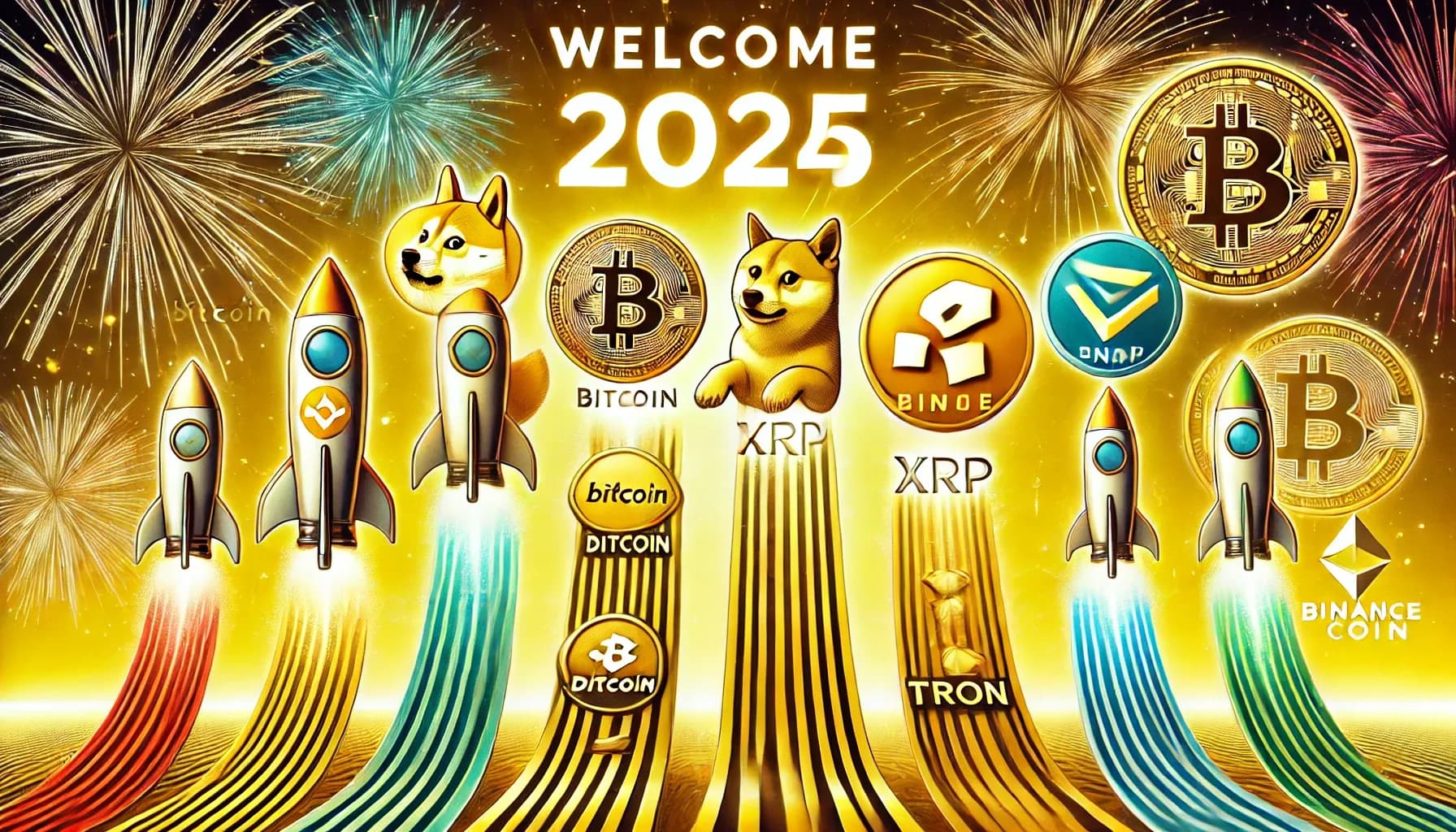Os 5 Principais Criptoativos em Ascensão de 2024 se Manterão em 2025? Analistas Avaliam
