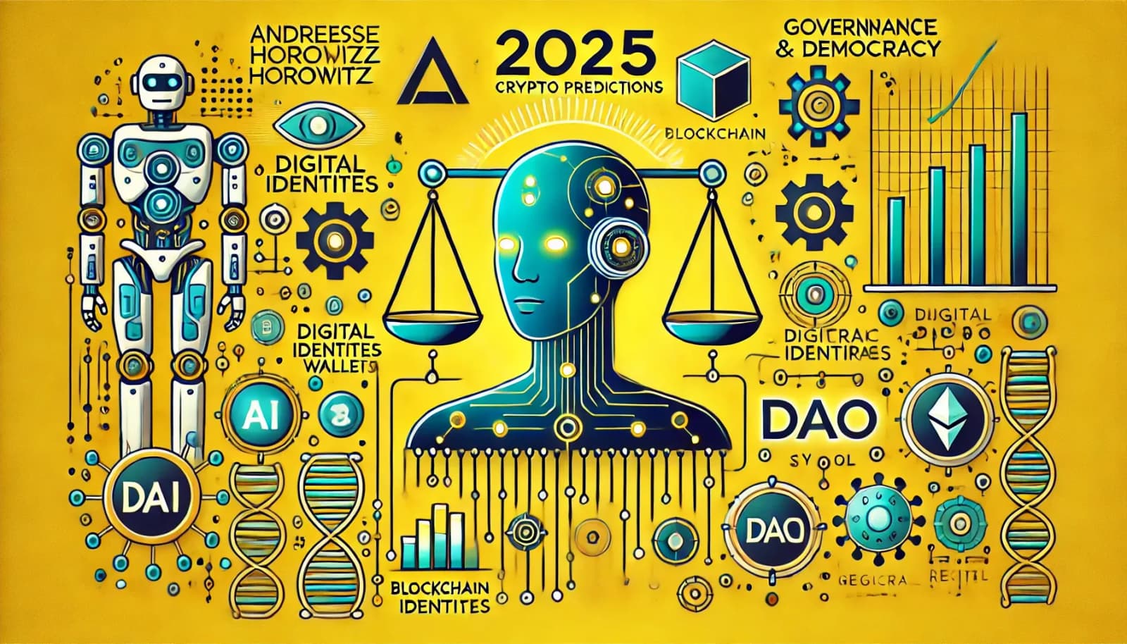 Những Dự Báo Trúng và Trượt của Andreessen Horowitz về Tiền Mã Hóa Năm 2025