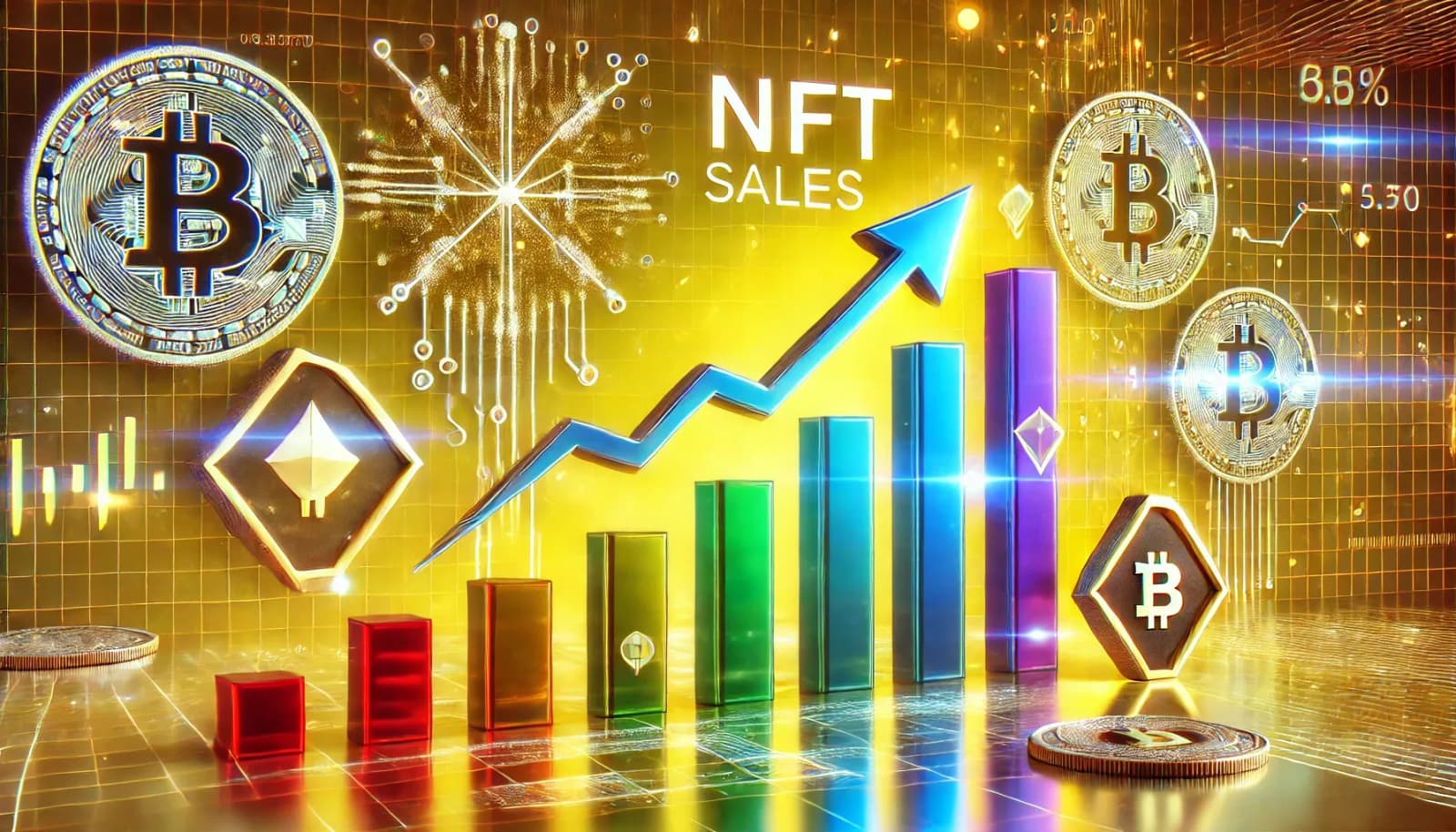 Đăng ký Bán NFT Tăng Trưởng 94% Tuần Trước Khi Bitcoin Vượt Qua $93000