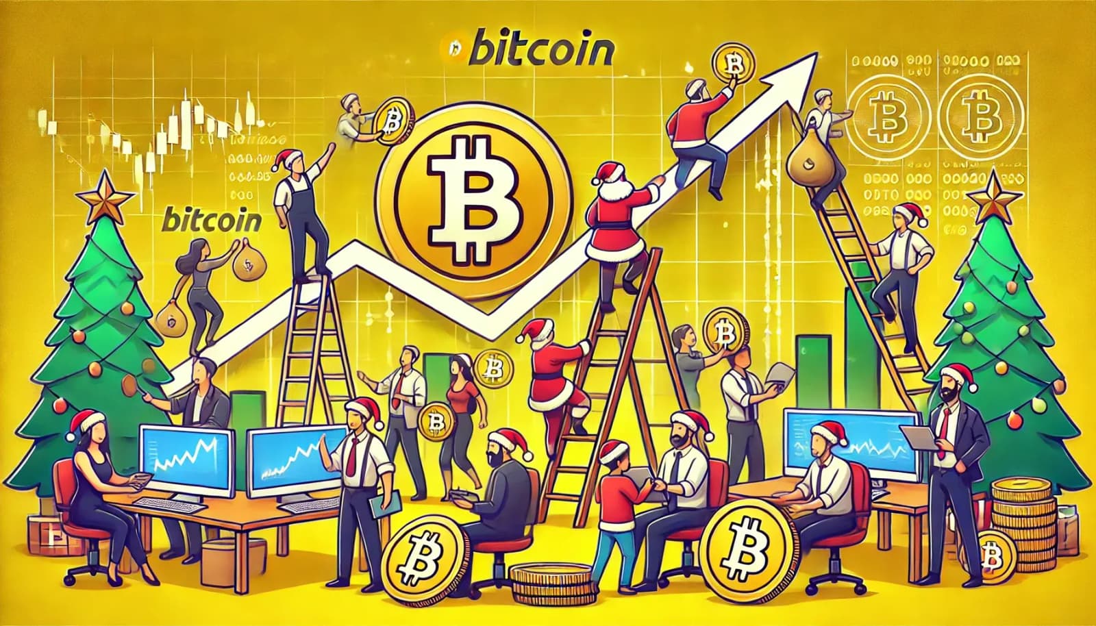 加密市场下跌是年终圣诞上涨前 的暂时焦虑