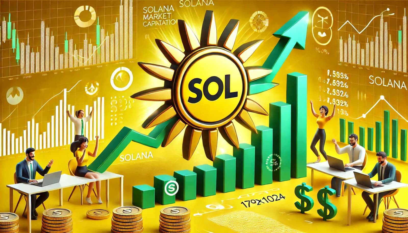 Solana 在周末突破 $200 大关后市值达到 $1000 亿