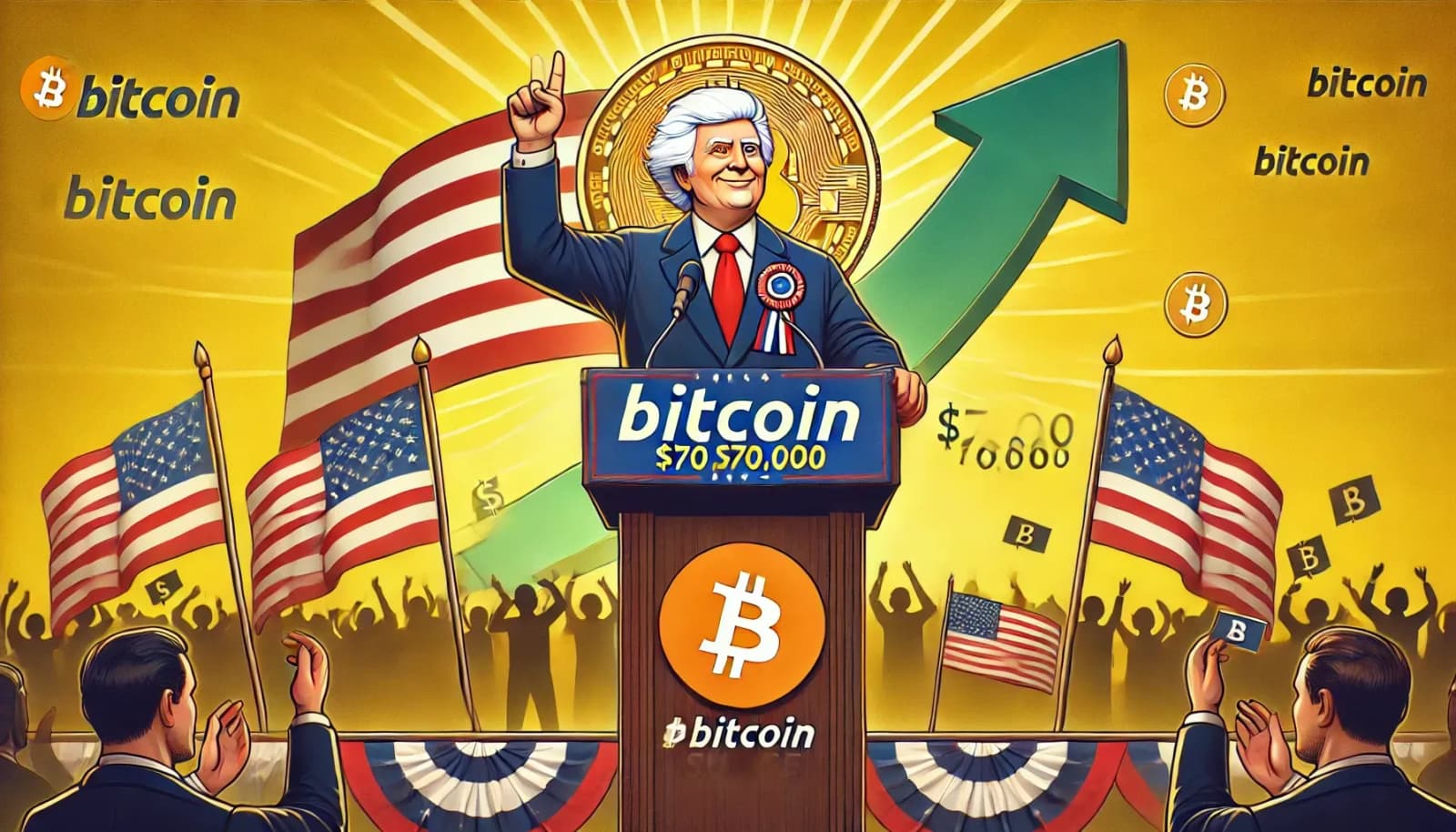 Comerciantes Encontram 'Refúgio Seguro' no Bitcoin com Provável Vitória de Trump nas Eleições dos EUA