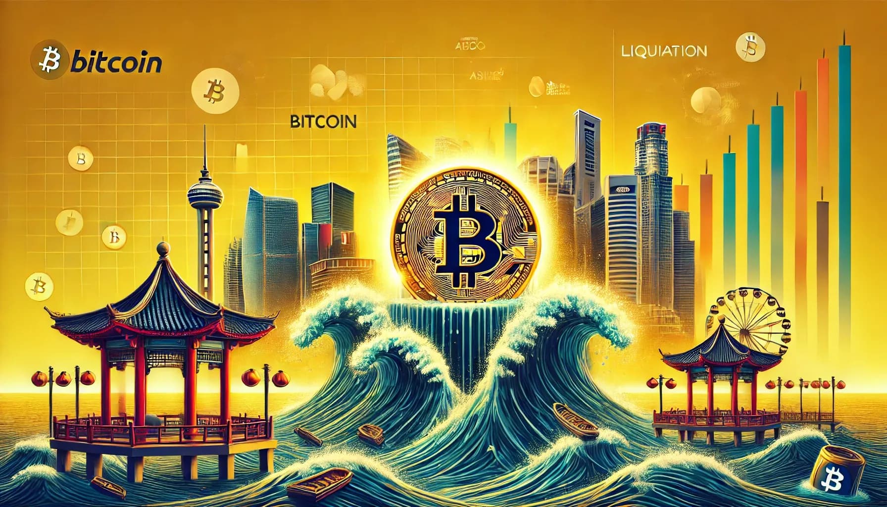 Домінування азійського ринку допомагає Bitcoin витримати криптовалютний шторм ліквідацій на $328M